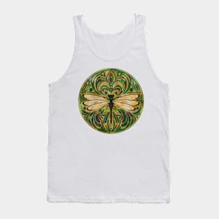 Dragonfly emblem Tank Top